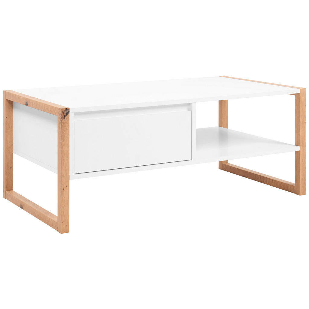 MID.YOU KONFERENČNÍ STOLEK, bílá, dub artisan, kompozitní dřevo, 100/40/55 cm