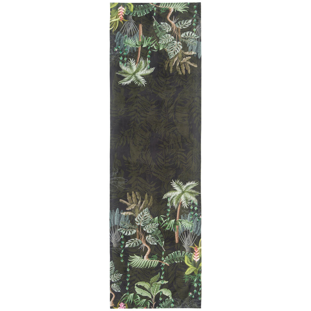 Esposa BĚHOUN NA STŮL, 45/150 cm, zelená, černá