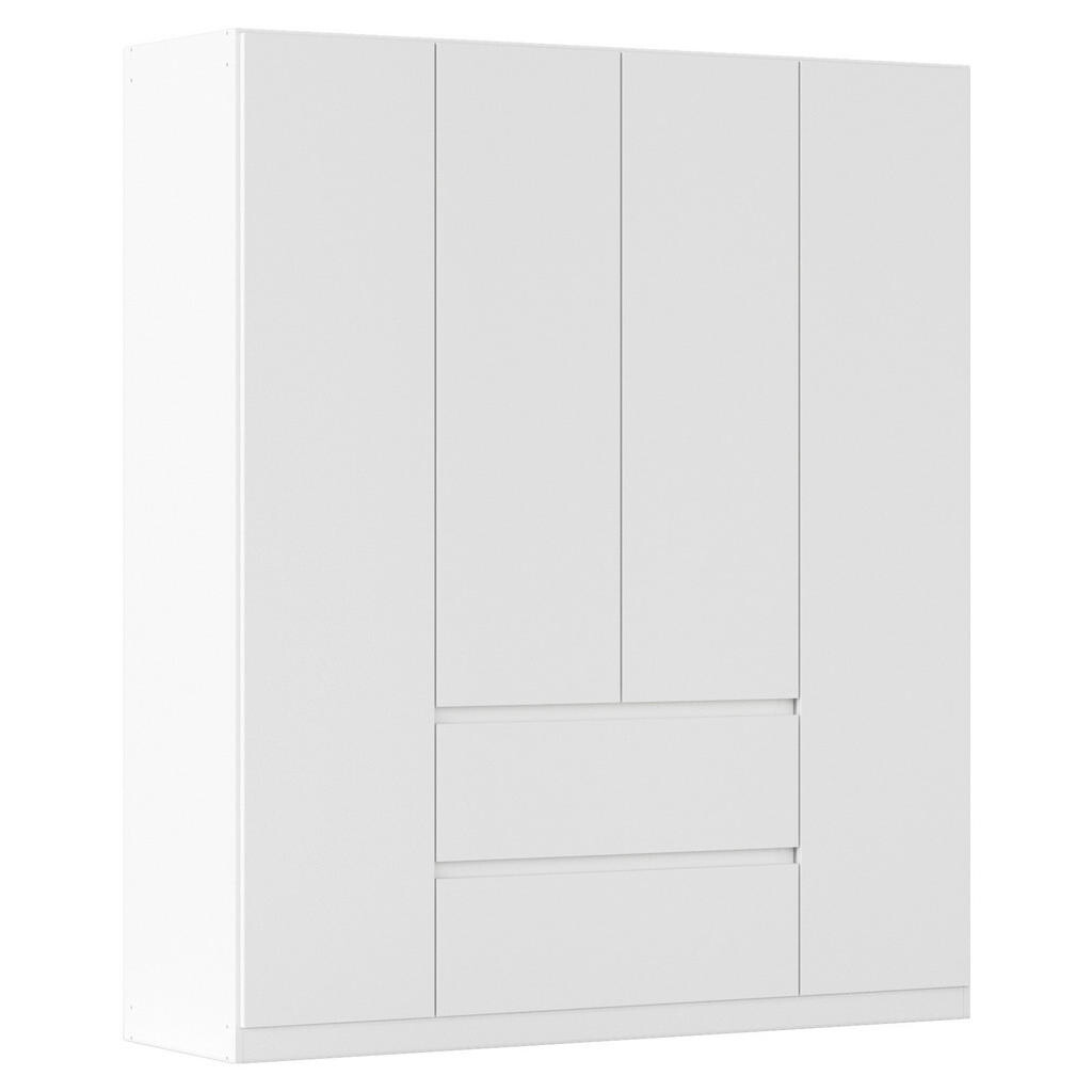 Rauch Möbel ŠATNÍ SKŘÍŇ S OTOČNÝMI DVEŘMI, bílá, 181/210/54 cm