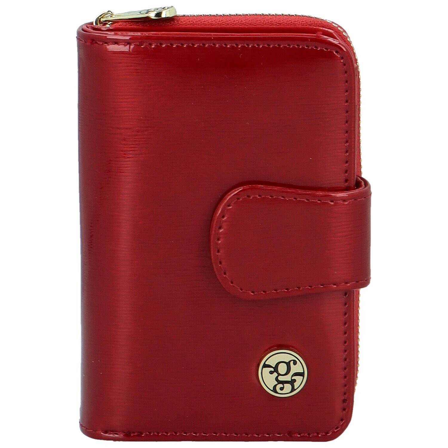 Dámská kožená peněženka červená - Gregorio Bradys červená