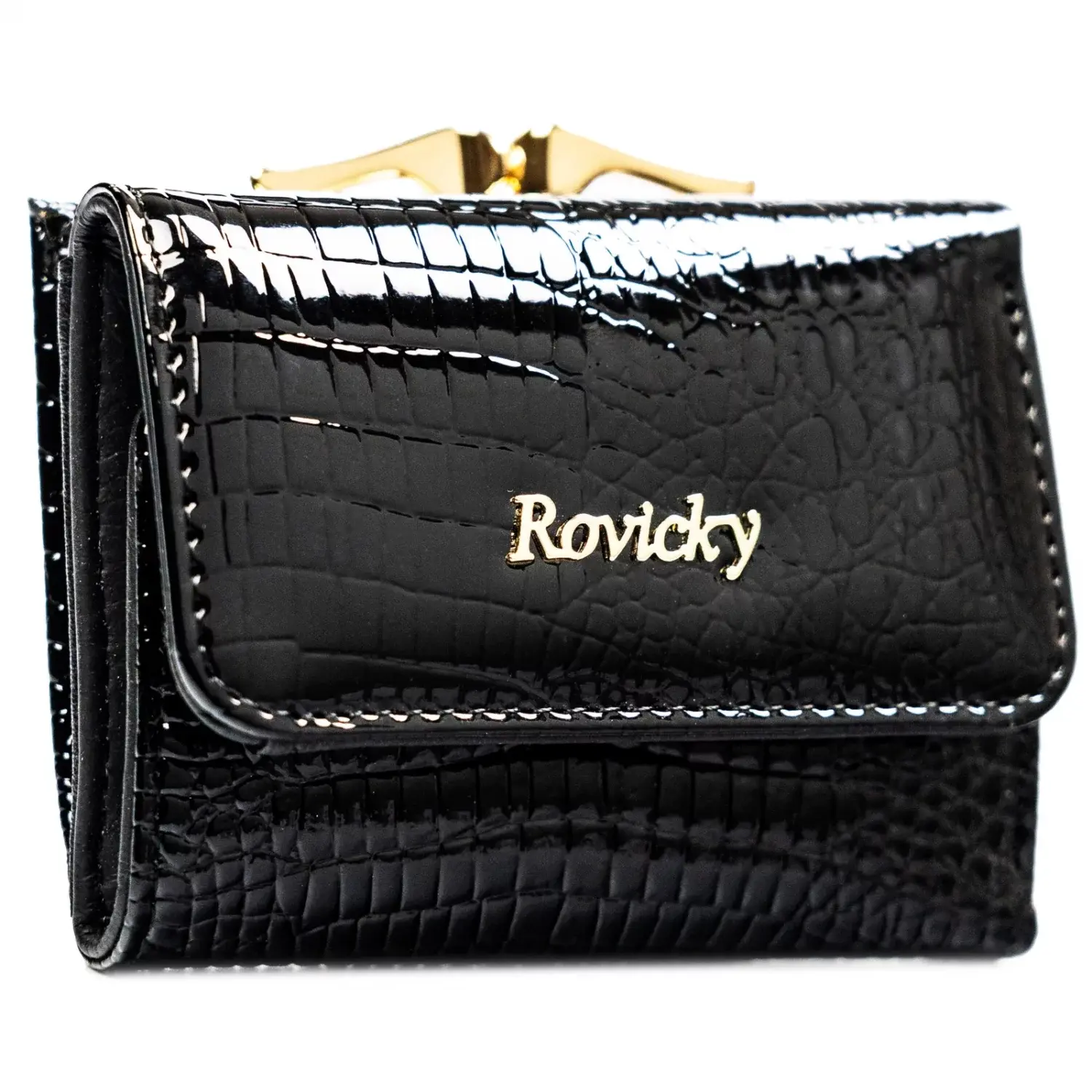 Dámská kožená peněženka černá - Rovicky Galax černá