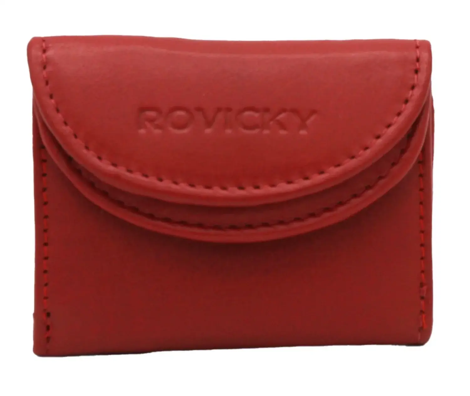 Dámská kožená peněženka červená - Rovicky Mína červená