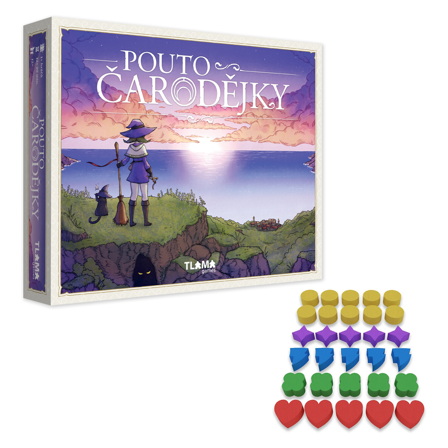 TLAMA games Pouto čarodějky + dřevěné dílky