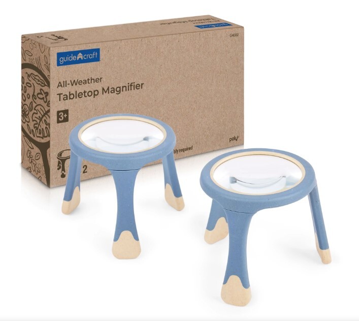 GuideCraft Velká stolní lupa ( sada 2ks)