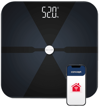 Concept Osobní váha diagnostická 180 kg PERFECT HEALTH VO5100