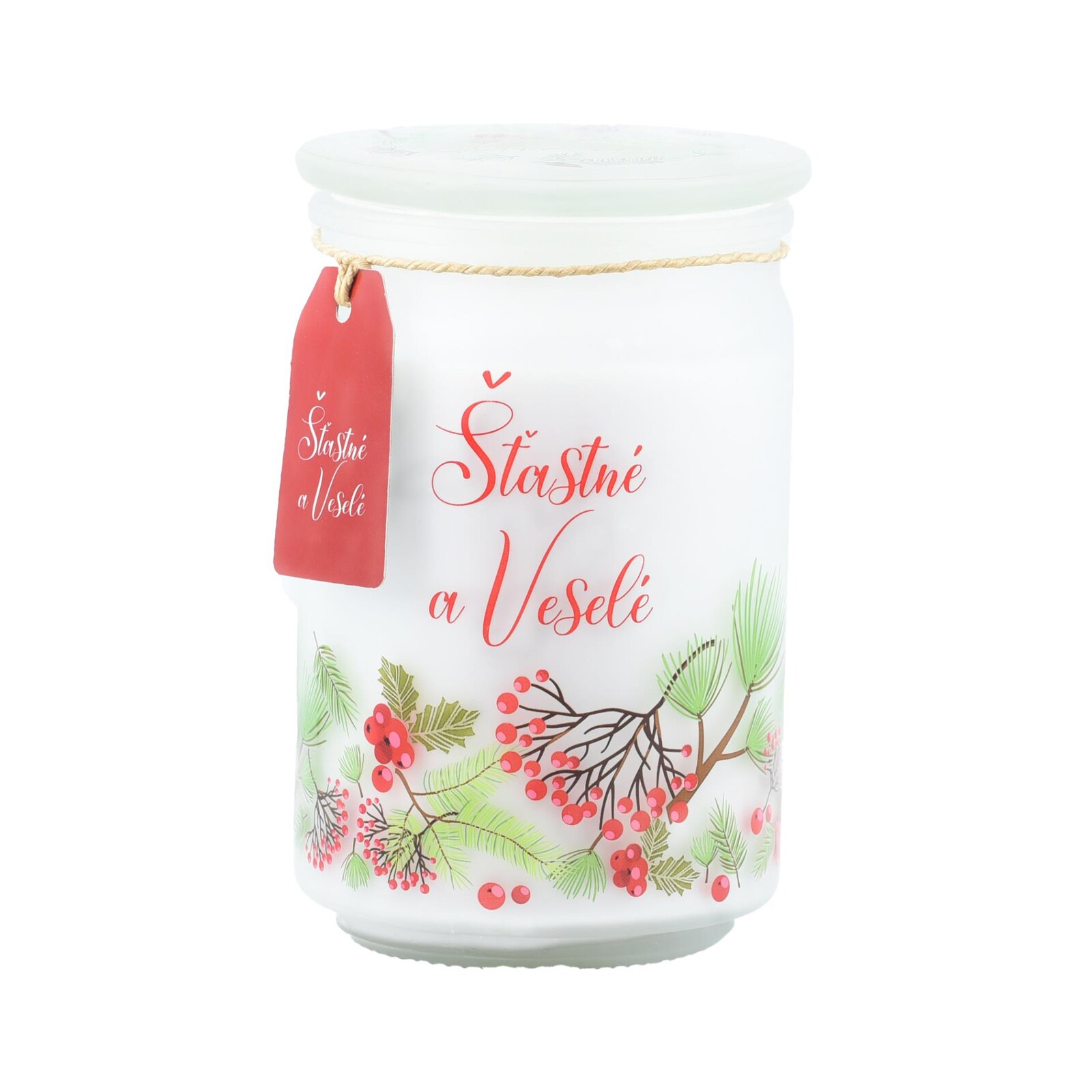 Svíčka se skleněným víčkem, Šťastné a Veselé