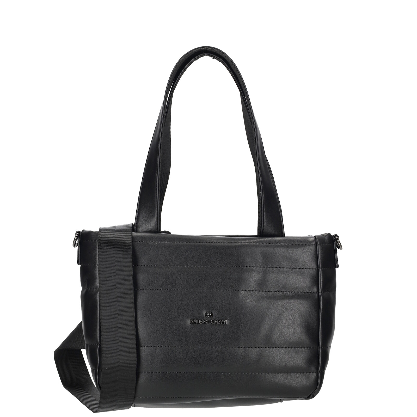 Dámská taška na rameno Enrico Benetti Romy - černá - 30x20 cm