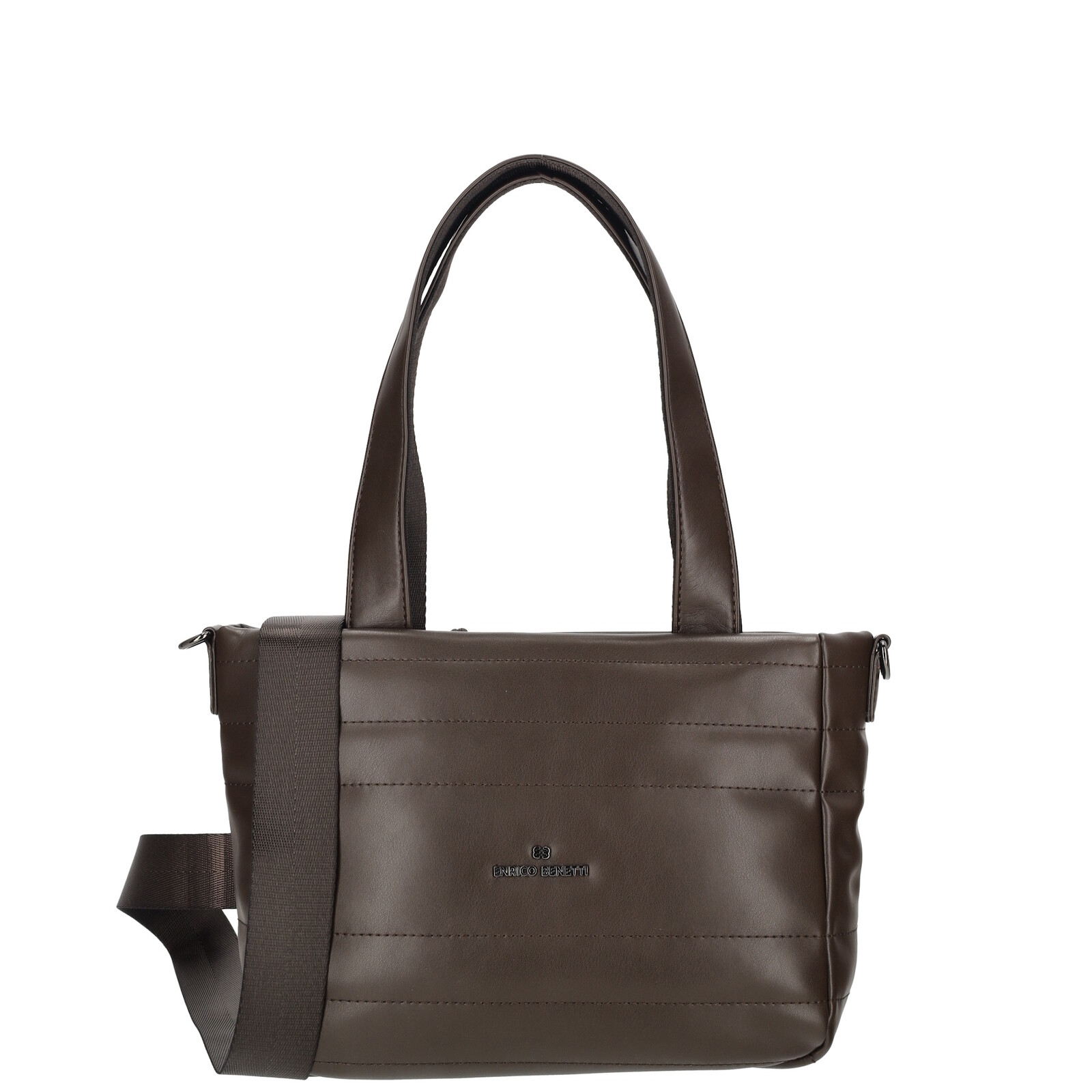 Dámská taška na rameno Enrico Benetti Romy - hnědá - 30x20 cm