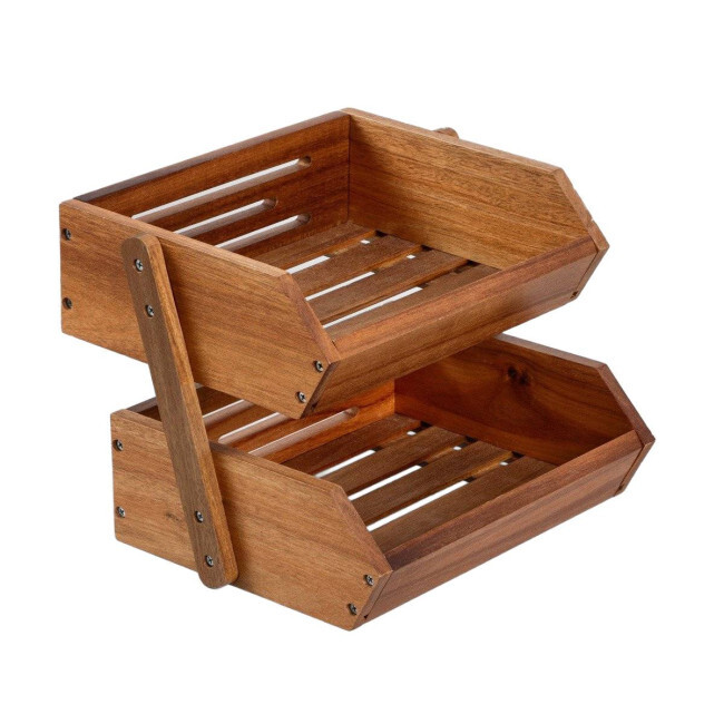 Organizer MOOKA naturální dvouúrovňový 730733