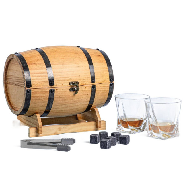 Sada na whisky GOMERA ve tvaru sudu 728150