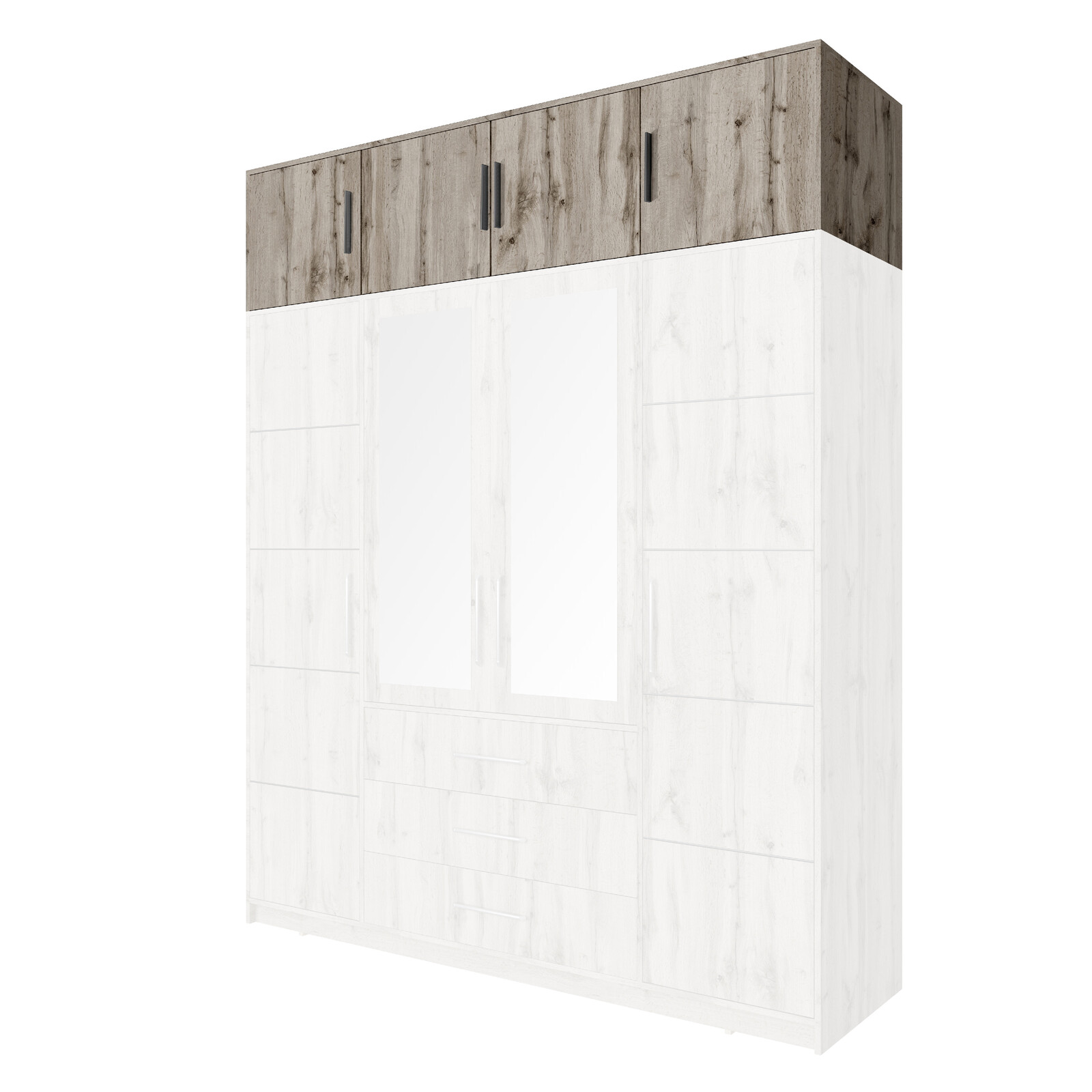 Nástavec na skříň Bali D 240 - Wellington Barva korpusu: Wellington