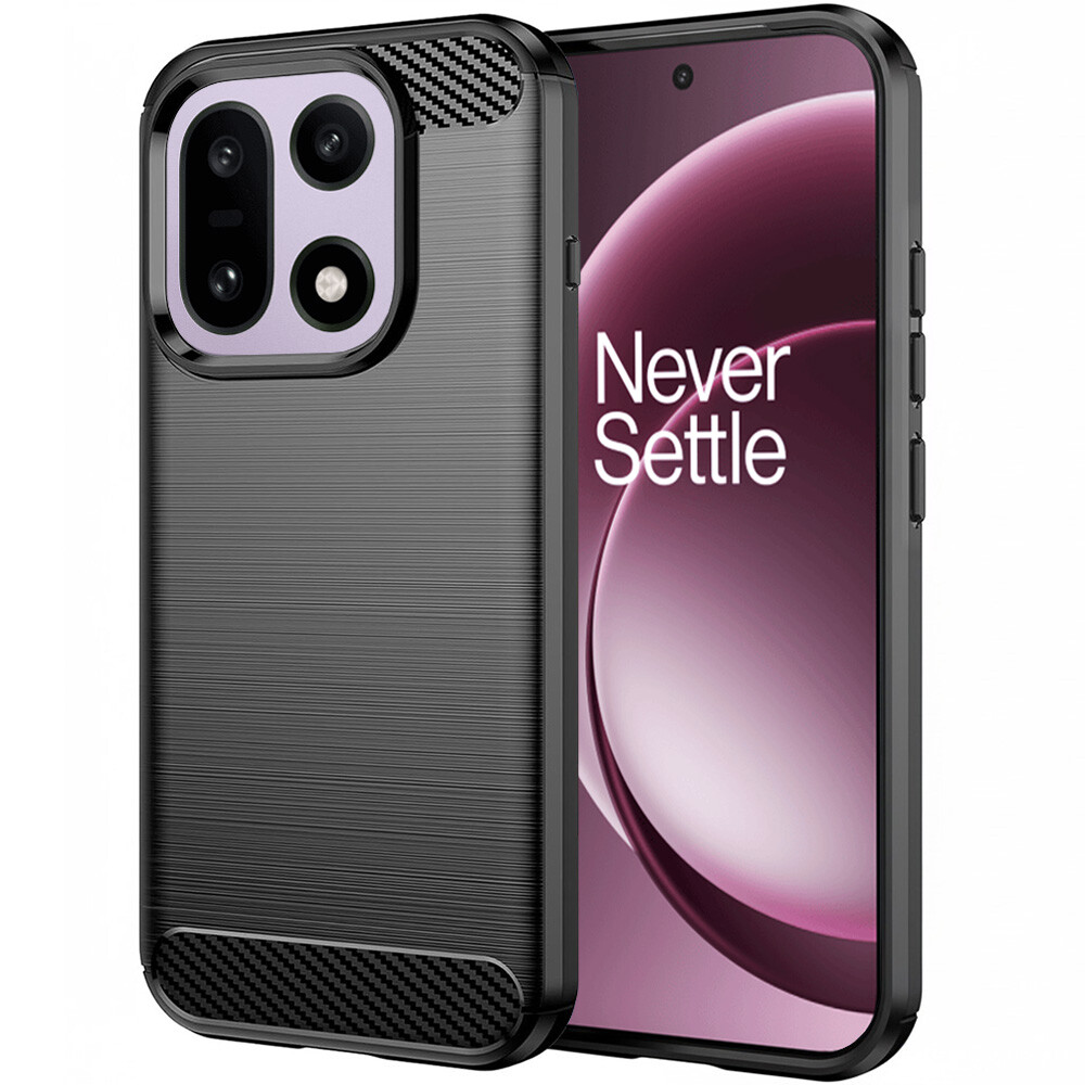 Pouzdro Techsuit Carbon Silicone pro OnePlus 15 černé
