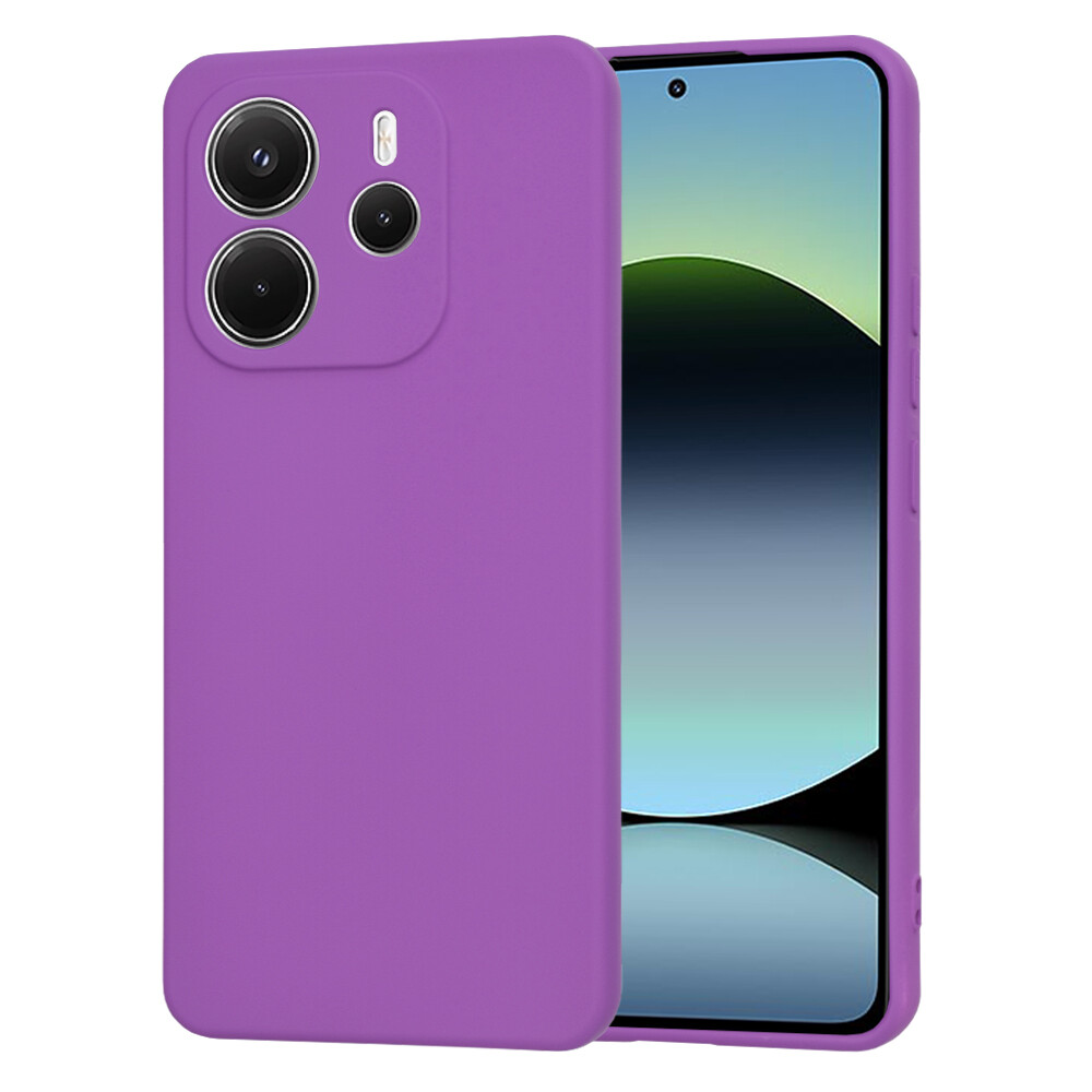 Techsuit SoftFlex pro Xiaomi Redmi Note 14 4G Standard fialová