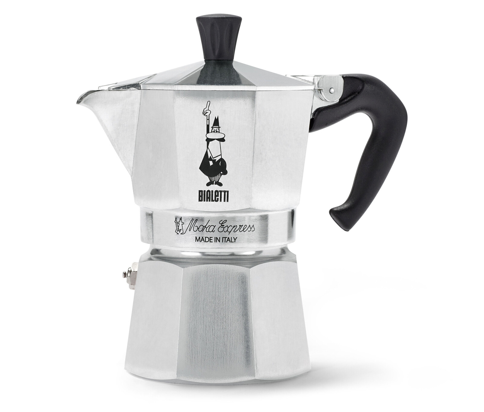 Bialetti Moka Express, 130 ml, stříbrná
