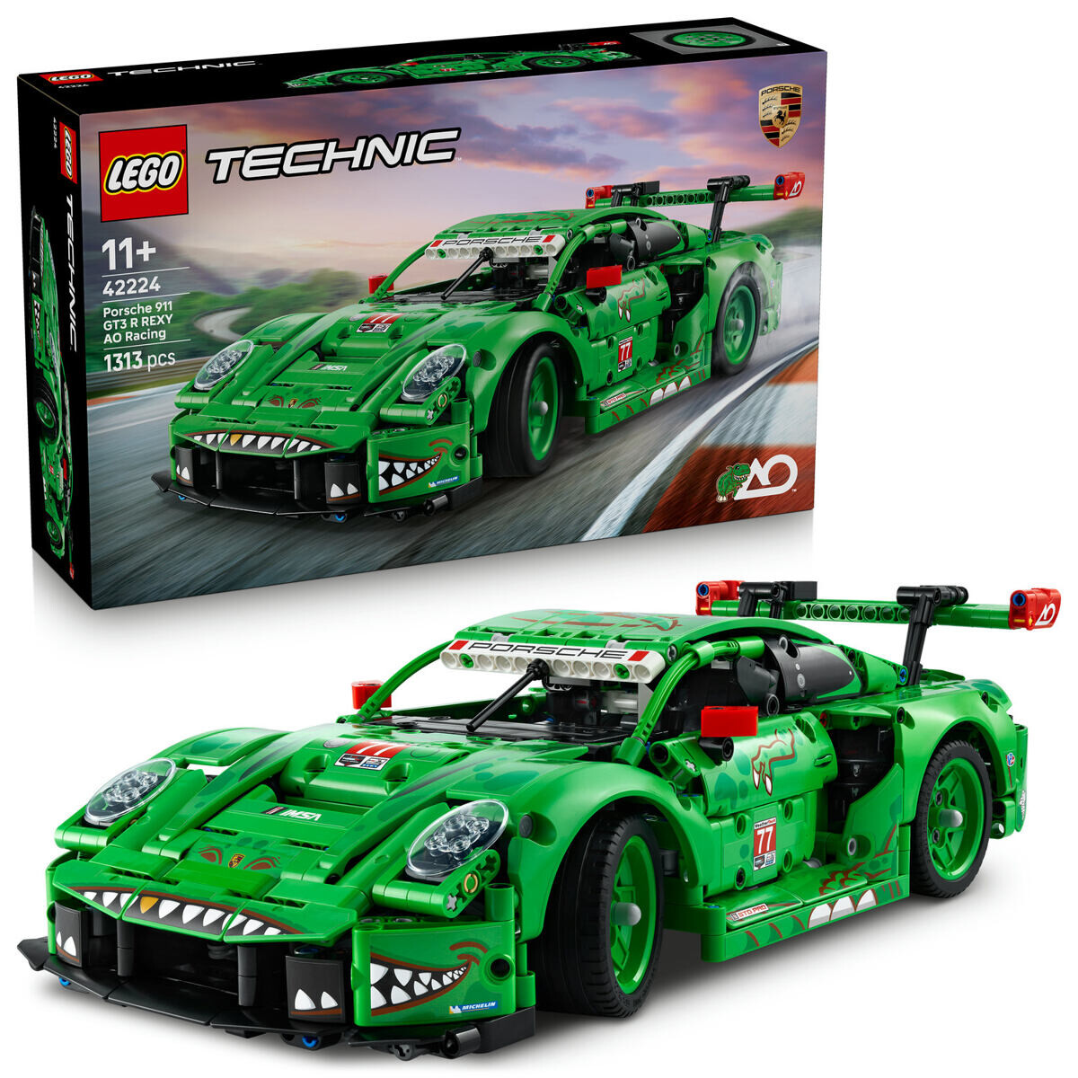 LEGO® Technic 42224 Auto Porsche 911 GT3 R REXY AO Racing
