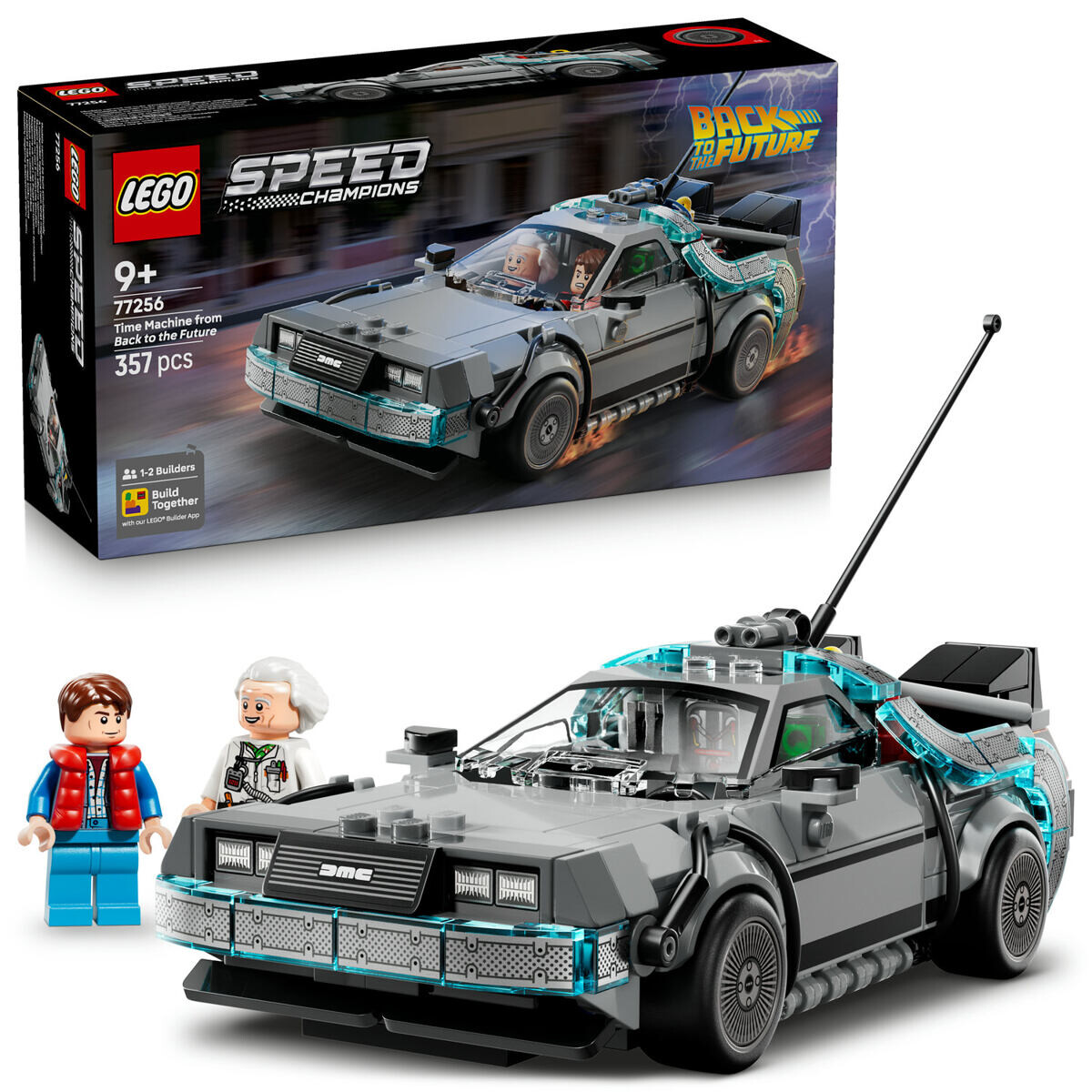 LEGO® Speed Champions 77256 Stroj času z filmu Návrat do budoucnosti