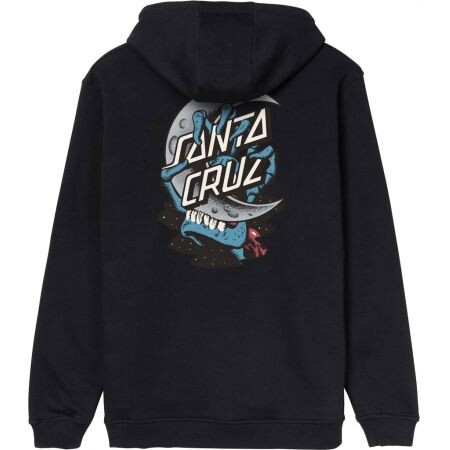 Mikina Santa Cruz Crescent Bone Hand Hoo - Černá - L