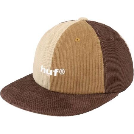 Kšiltovka Huf 98 Mix Corduroy 6 Panel - Hnědá - Univerzální