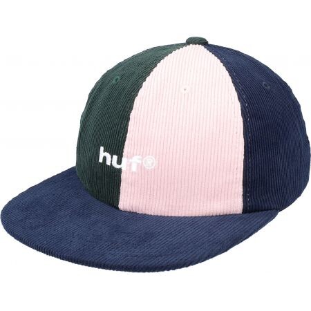 Kšiltovka Huf 98 Mix Corduroy 6 Panel - Modrá - Univerzální