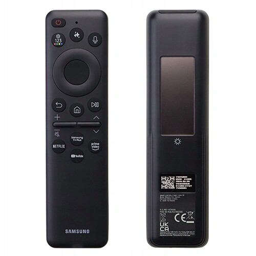 Solární Dálkové Ovládání Pro Televizor Samsung Smart Tv BN59-01480L, Originální Černá Barva