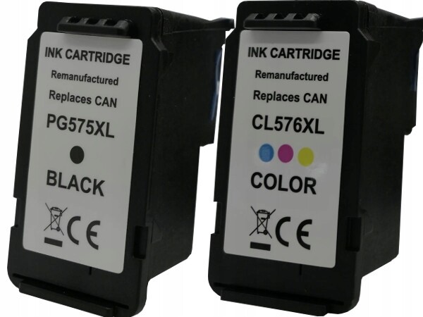 Vysoce výkonný komplet pro Canon PG-575XL CL-576XL TR4750i TR4751i TS3550i