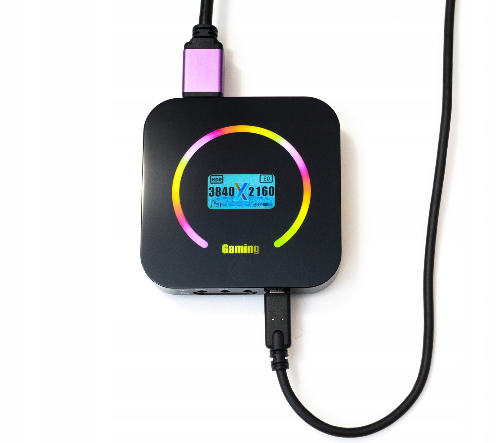 Velocap Advanced Streamer grabber USB3.2 Hdr Vrr 240Hz Sdr 4K60 Displej