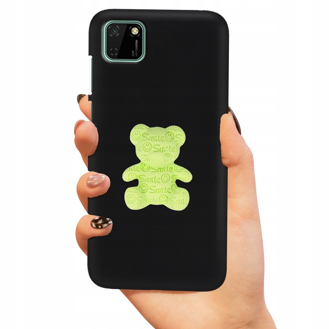 Pouzdro Pro Matný Huawei Y5P Case Smile Zelený 3D