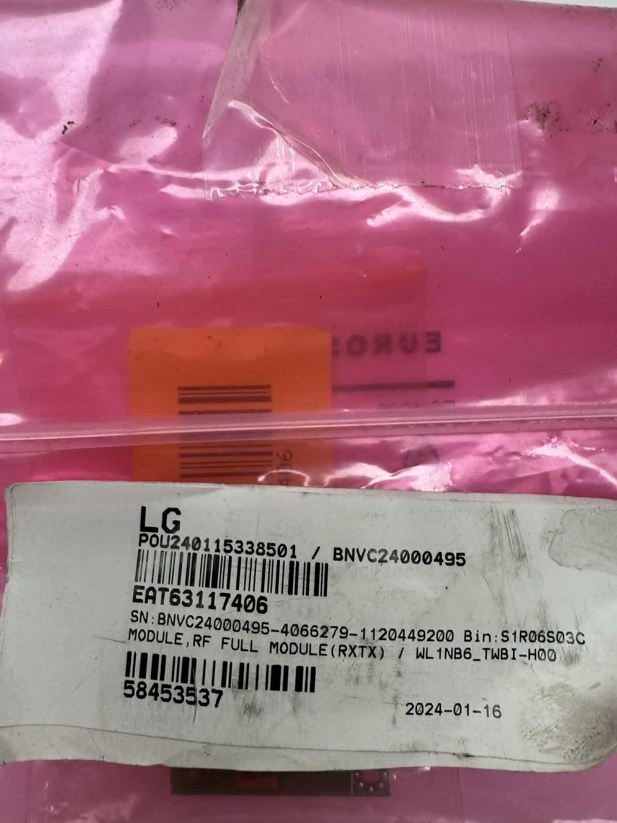 Lg Soundbar modul EAT63117406 Modul, Rf Celý Modul (rxtx)