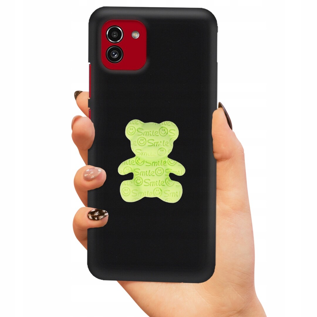 Pouzdro Pro Samsung A03 Case Smile Zelené 3D