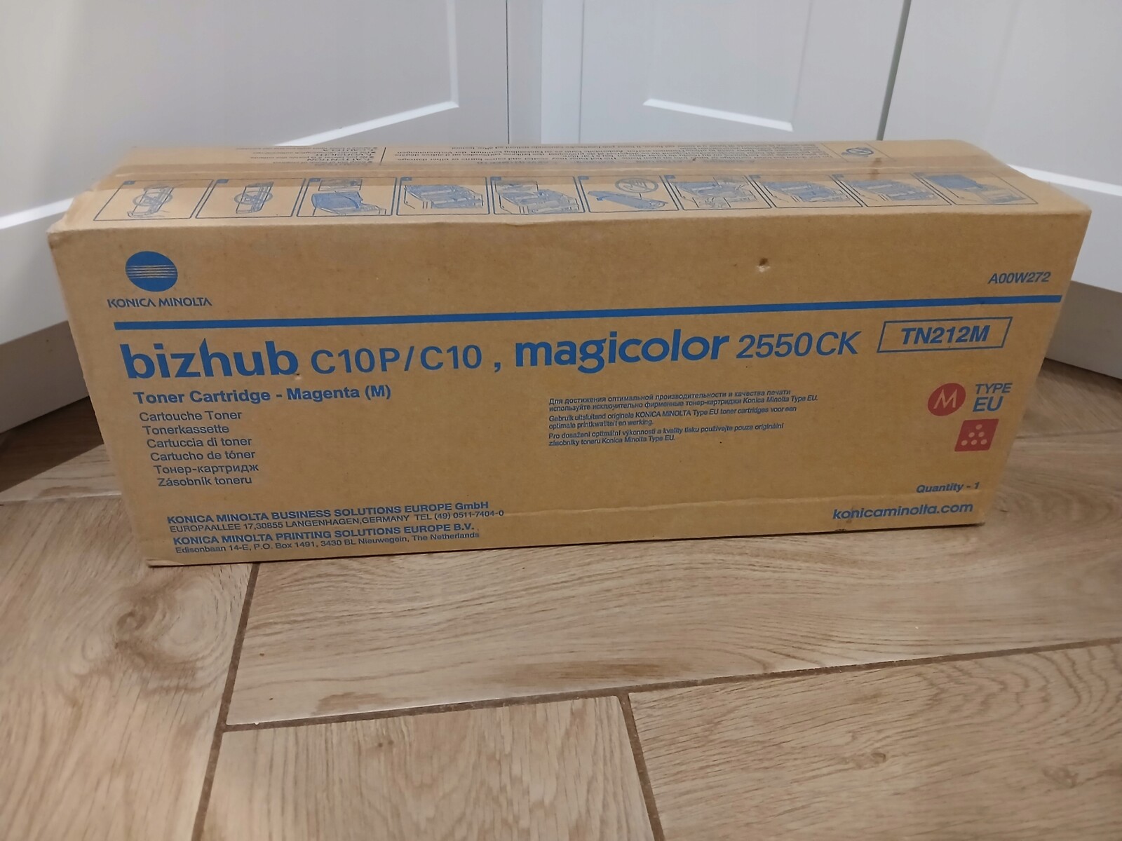 Toner Konica Minolta TN212M Magenta Originál A00W272 C10P C10