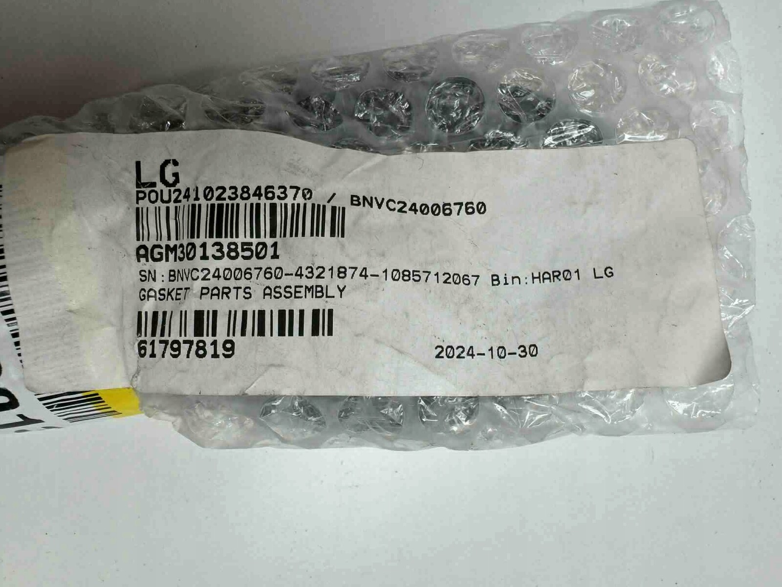 Těsnění vany pračky 4036EN4002N, AGM30138501