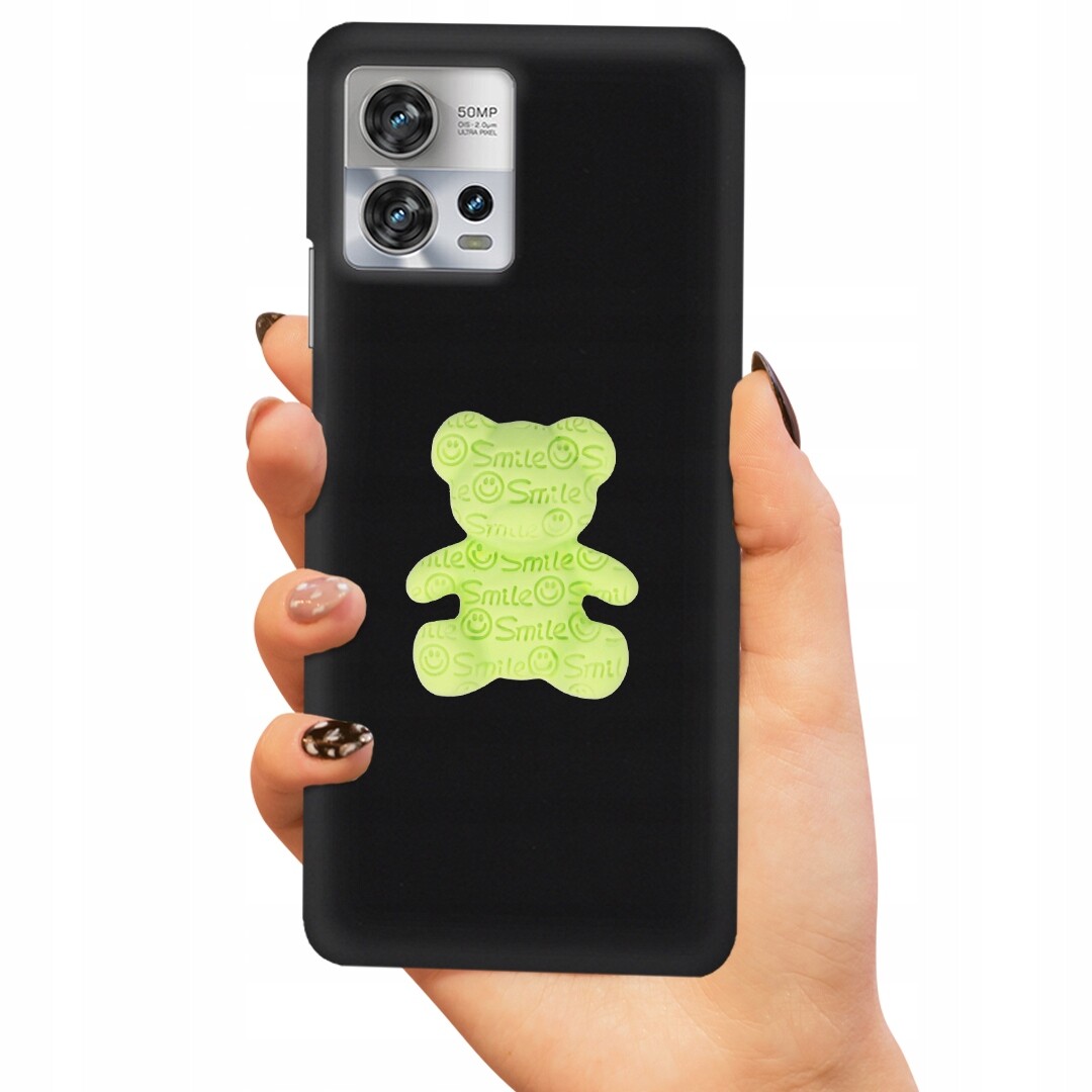 Pouzdro Pro Matný Motorola Edge 30 Fusion Case Medvídek 3D