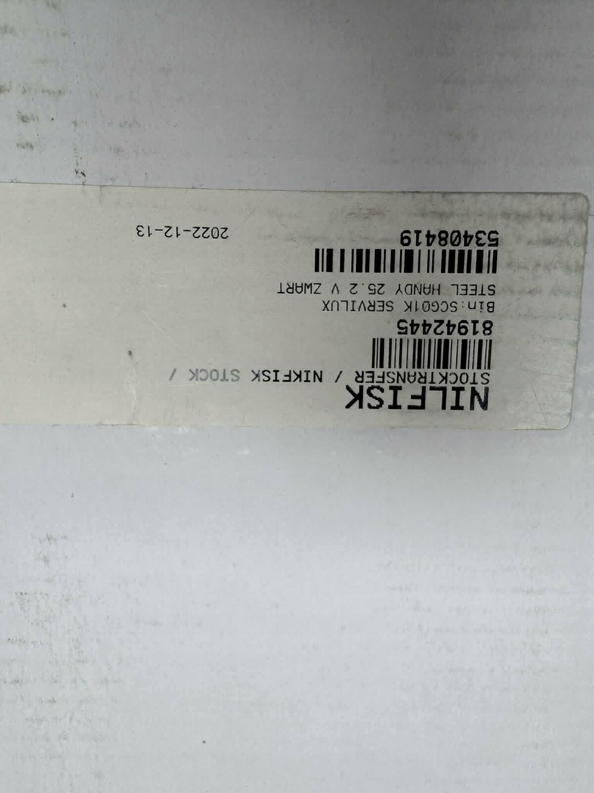 Kryt vysavače Nilfisk 81942445 Handy Stick Body 25 2 V, černý