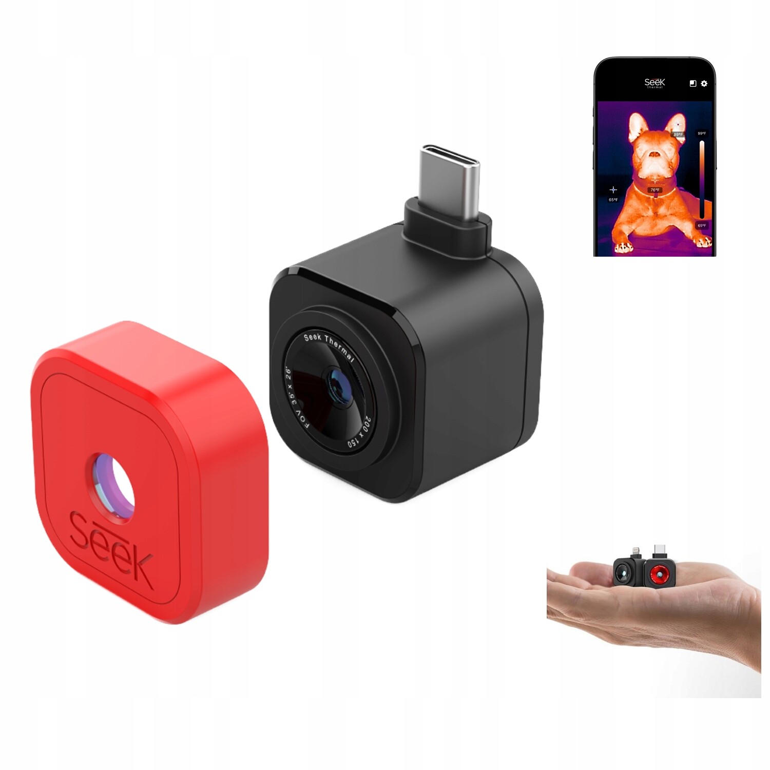 Makro objektiv pro kameru Seek Thermal Nano, Nm-aaa