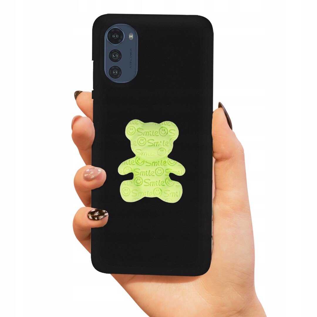 Pouzdro Pro Motorola E32 Case Smile Zelené 3D