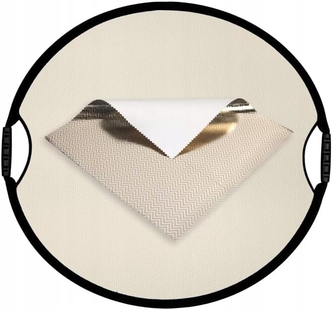 Blenda pop-up Sun-mover zebra zlatá/stříbrná 85x79 cm