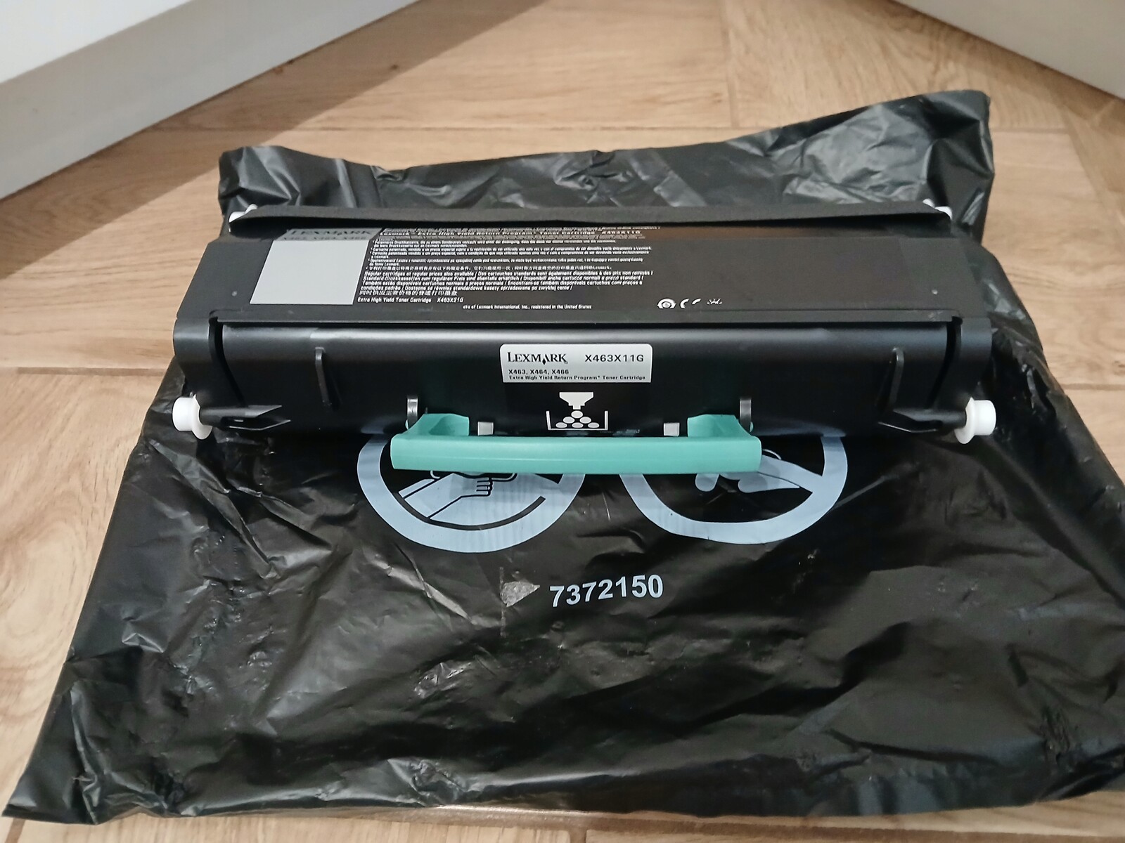 Toner Lexmark X463X11G Black Originál X463 X464 X466