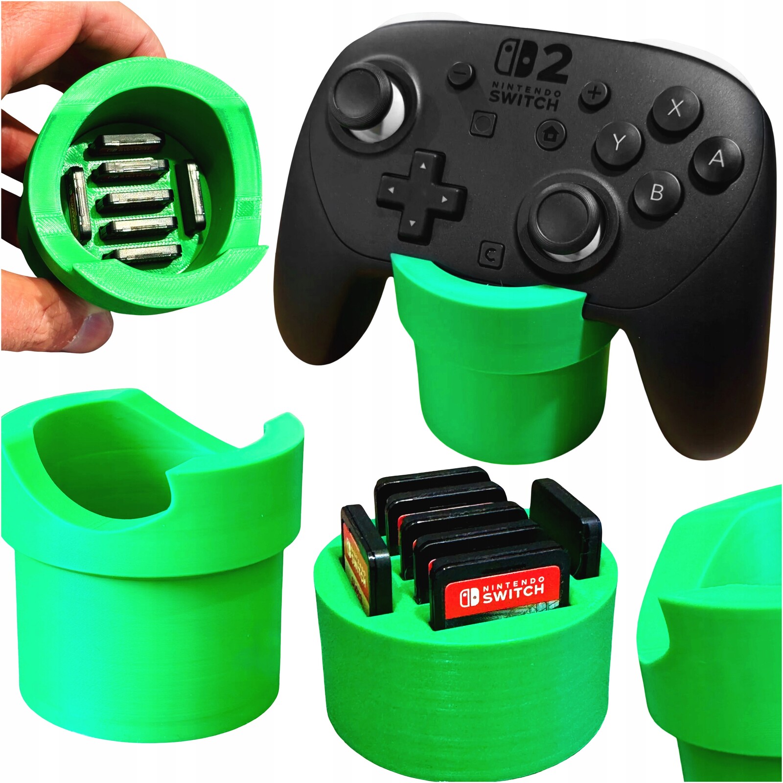 Podstavec Na Pad Pro Konzoli Nintendo Switch 2 Pro Trubka Wrap Místo Pro Hry