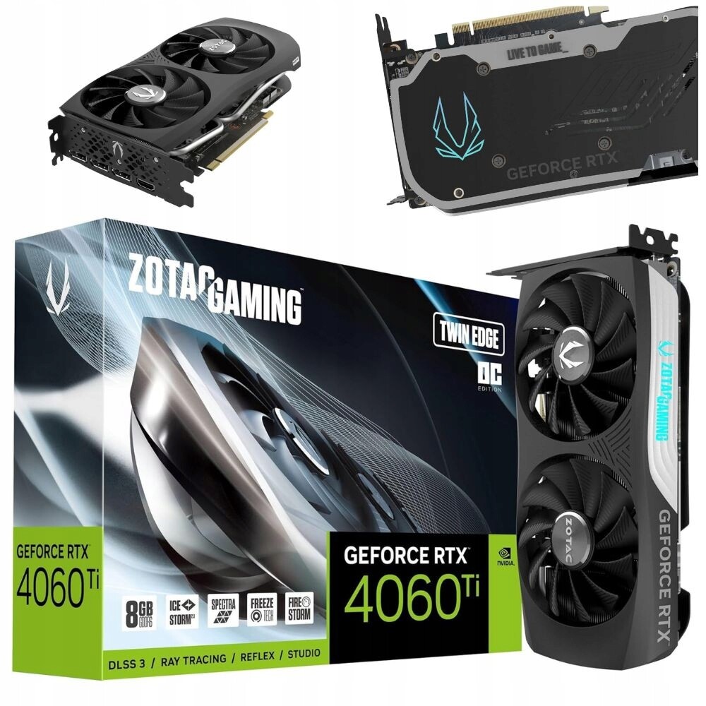 Grafická Karta Nvidia Geforce Rtx 4060 Ti 8GB GDDR6