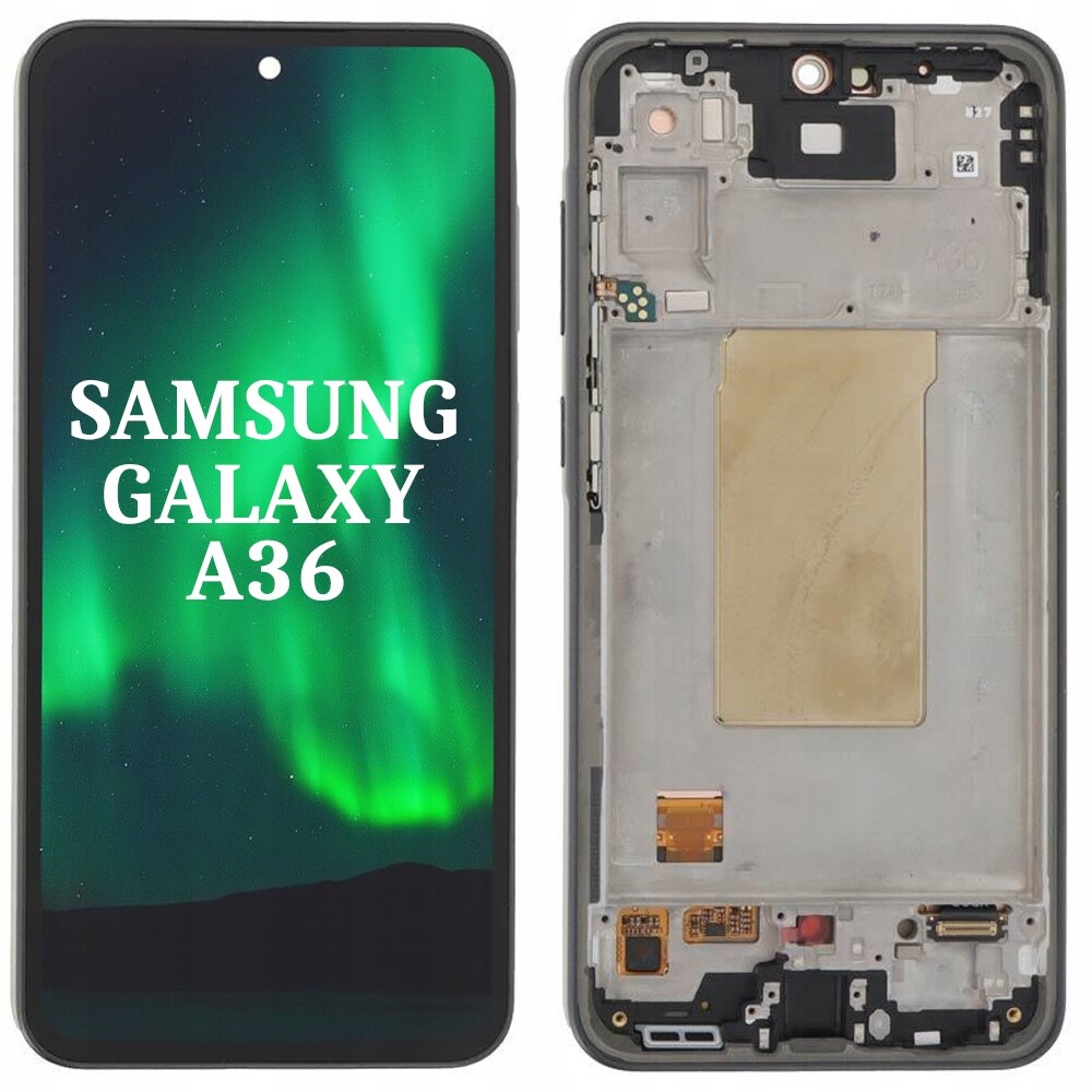 Displej Pro Samsung Galaxy A36 5G Rámeček Oled Plná Plocha Zobrazení