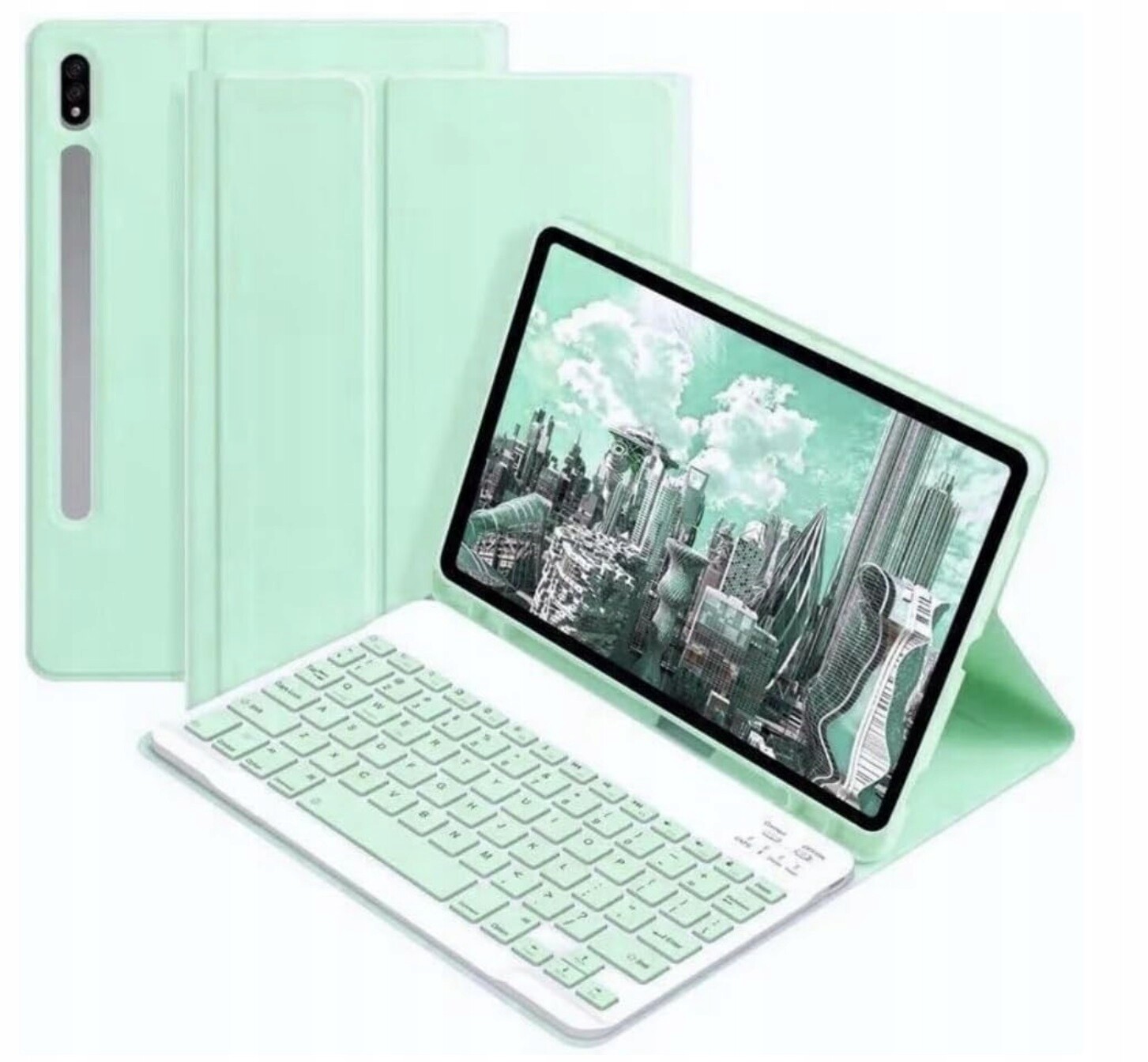 Pouzdro Klávesnice 2v1 pro Samsung Galaxy Tab S10 Fe S9 Fe 10.9