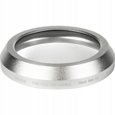 NiSi Filtr Black Mist 1/4 pro Fujifilm X-100 Series Stříbrný
