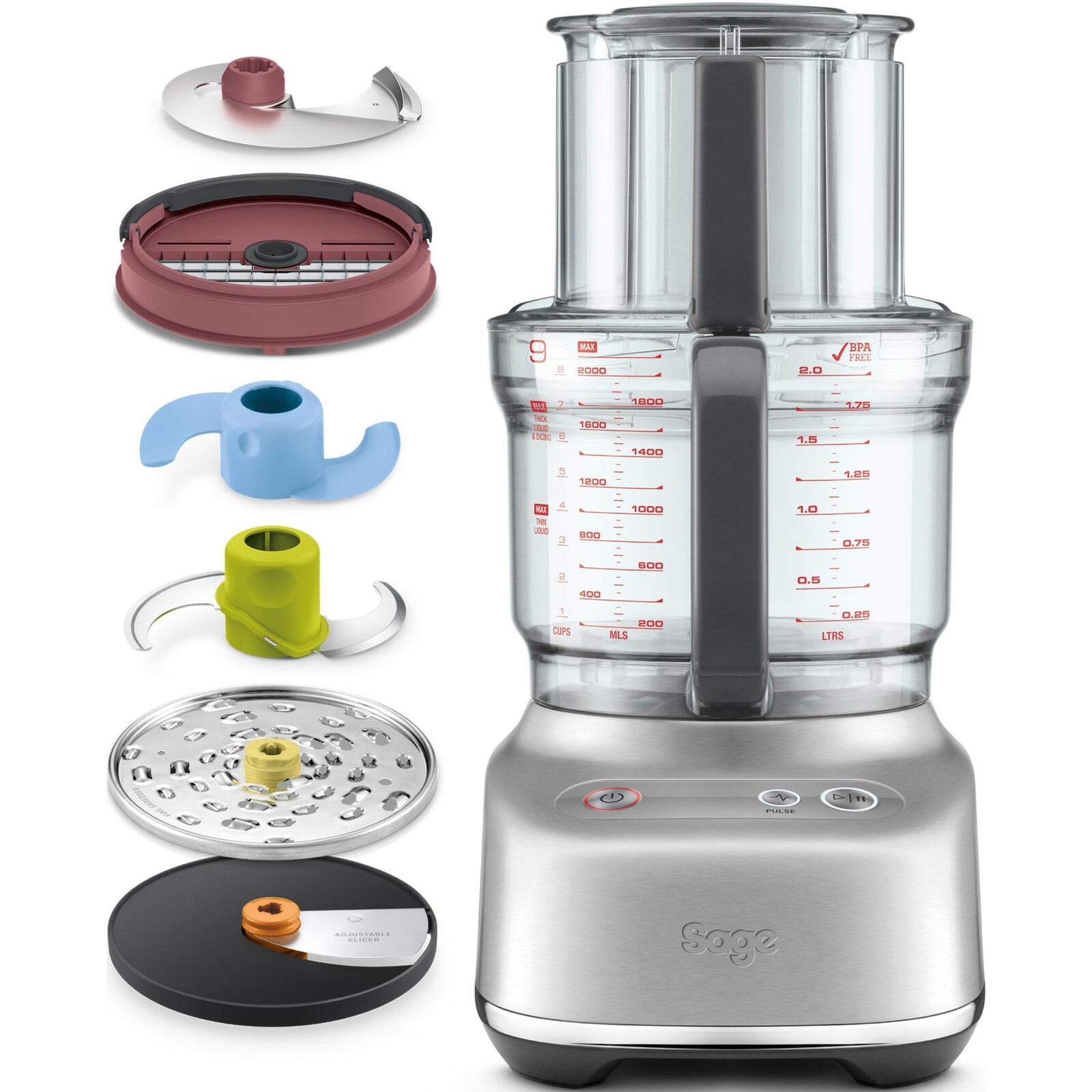 Kuchyňský robot Sage the Paradice 9 Kráječ na krájení 650 W