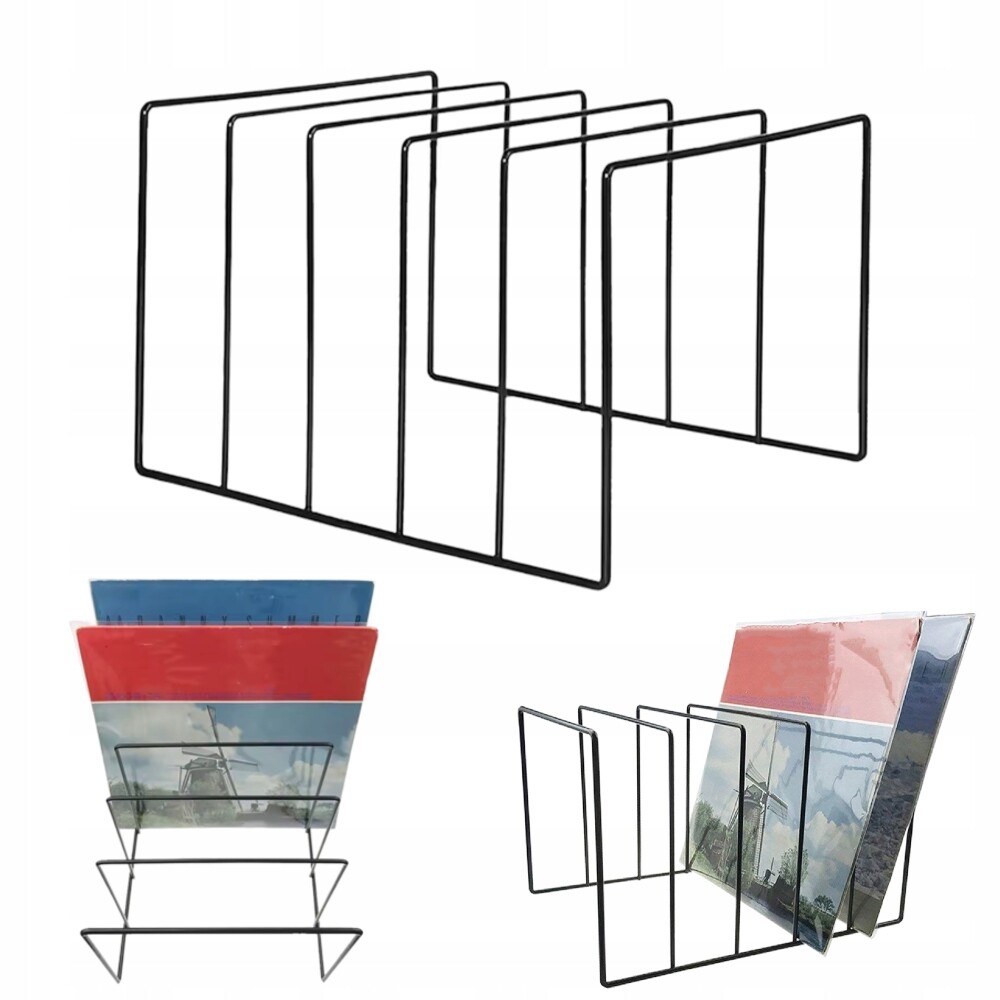 Ocelový Výstavní Stojan Na Vinyly, Segregátor, Gramofonové Desky Loft