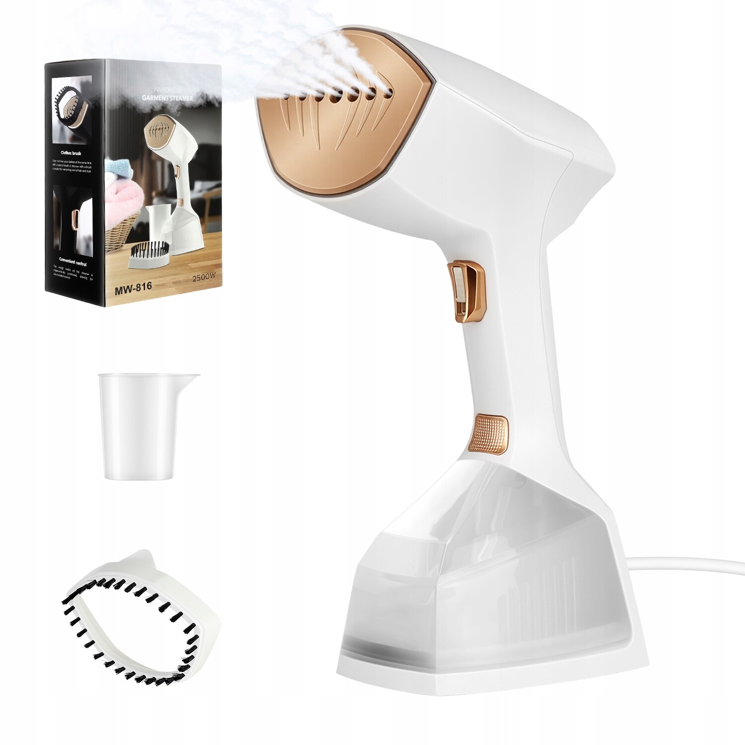 Ruční napařovací žehlička 2000W s LCD displejem 3 režimy & stálý výstup páry 45 g/min