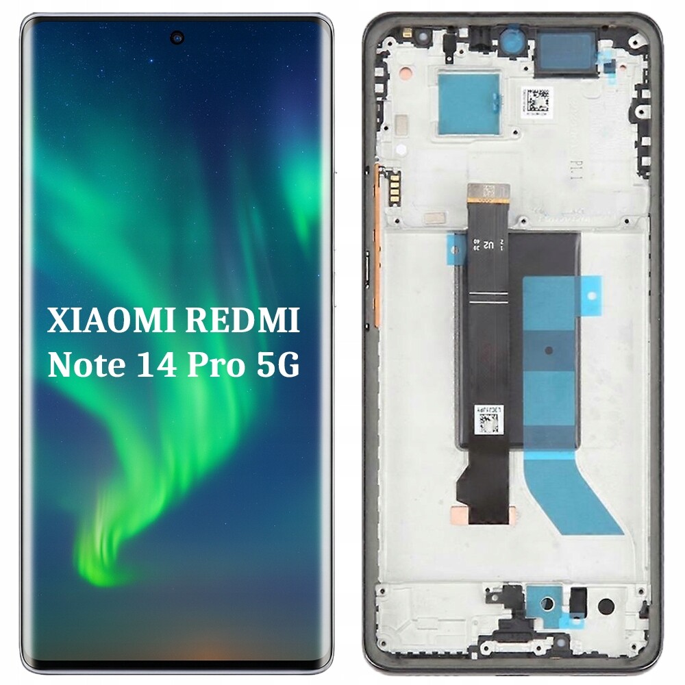 Displej Pro Xiaomi Redmi Note 14 Pro 5G Rámeček Incell