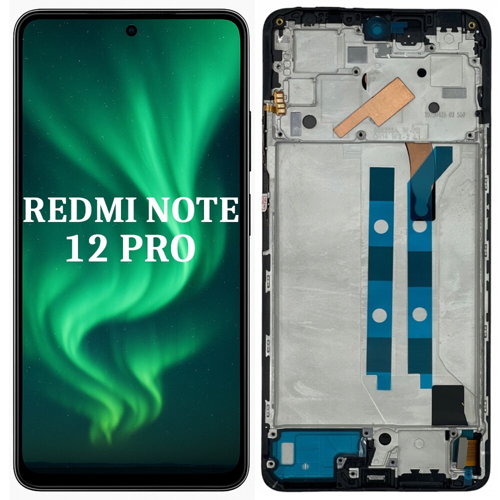 Displej Pro Xiaomi Redmi Note 12 Pro 4G S Rámečkem Incell