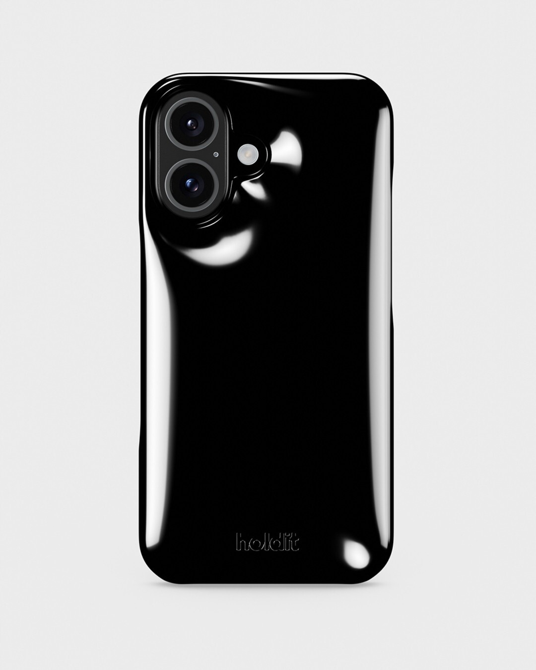 Pouzdro Puffy case Holdit pro iPhone 16 černé