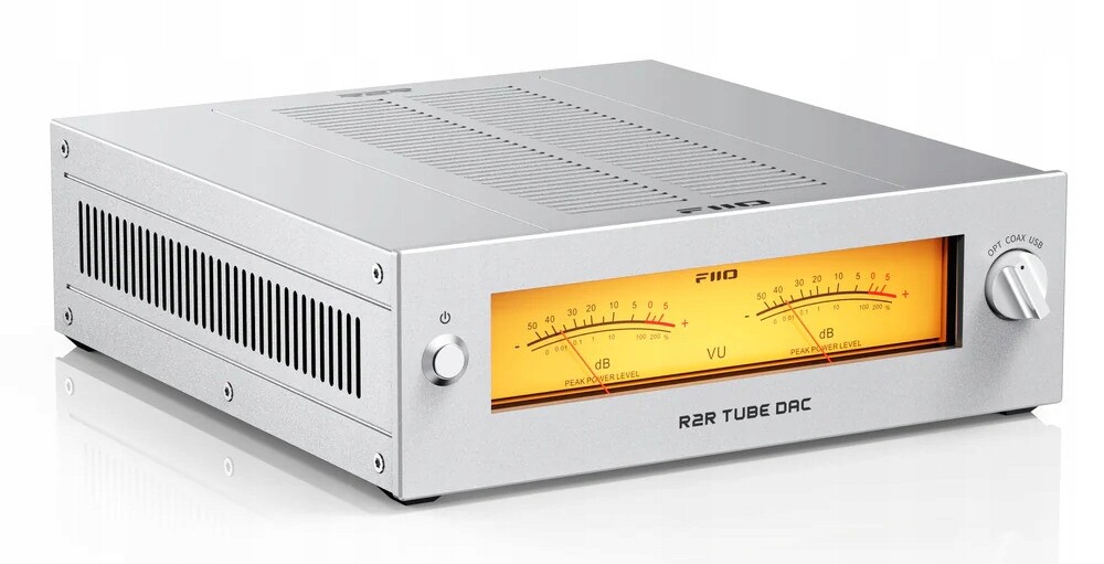 FiiO Warmer R2R (Stříbrný) E88CC x4 Režimy Nos/os DSD256 Dac R2R