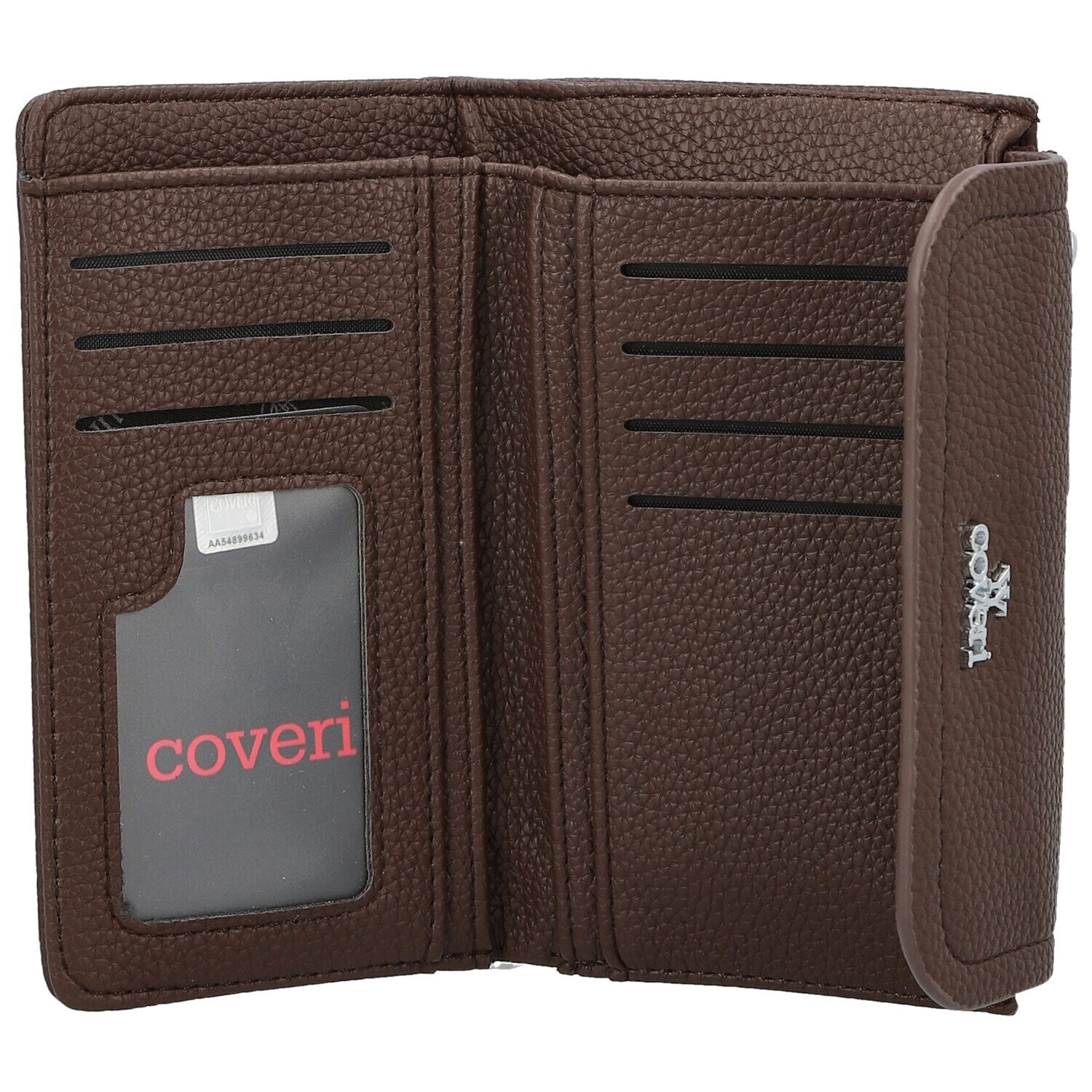 Stylová dámská koženková peněženka Coveri Deana, coffee